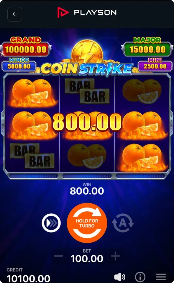 Coin Strike на мобильном телефоне