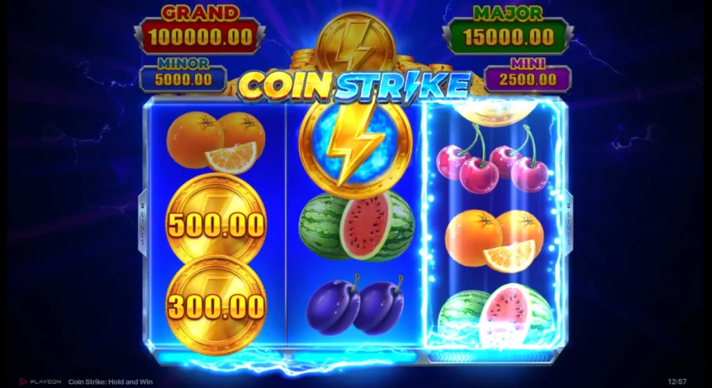 Coin Strike — бонус Hold and Win с монетами
